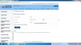 How to e-verify your income tax return using net Banking