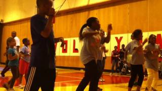 (Brooklyn) Children's Sports Expo NETS Dancers Choreography