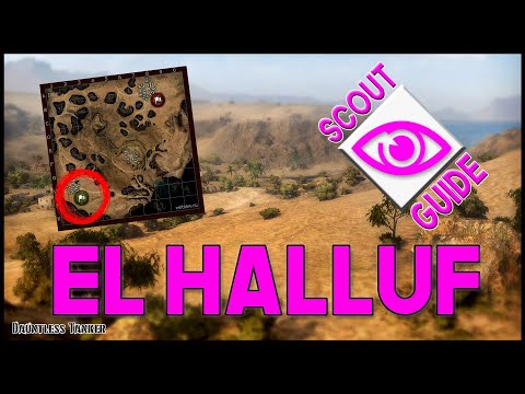 How to Spot on the Map El Halluf: South