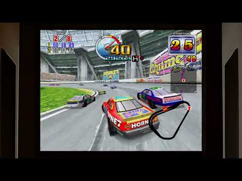 Sega Racing Classic 2/Daytona USA 2 Battle on the Edge - Beginner - Secret Hornet car