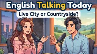 English Podcast | City vs Countryside | Improve Your English While Listening | A1 to B1 | Beginner