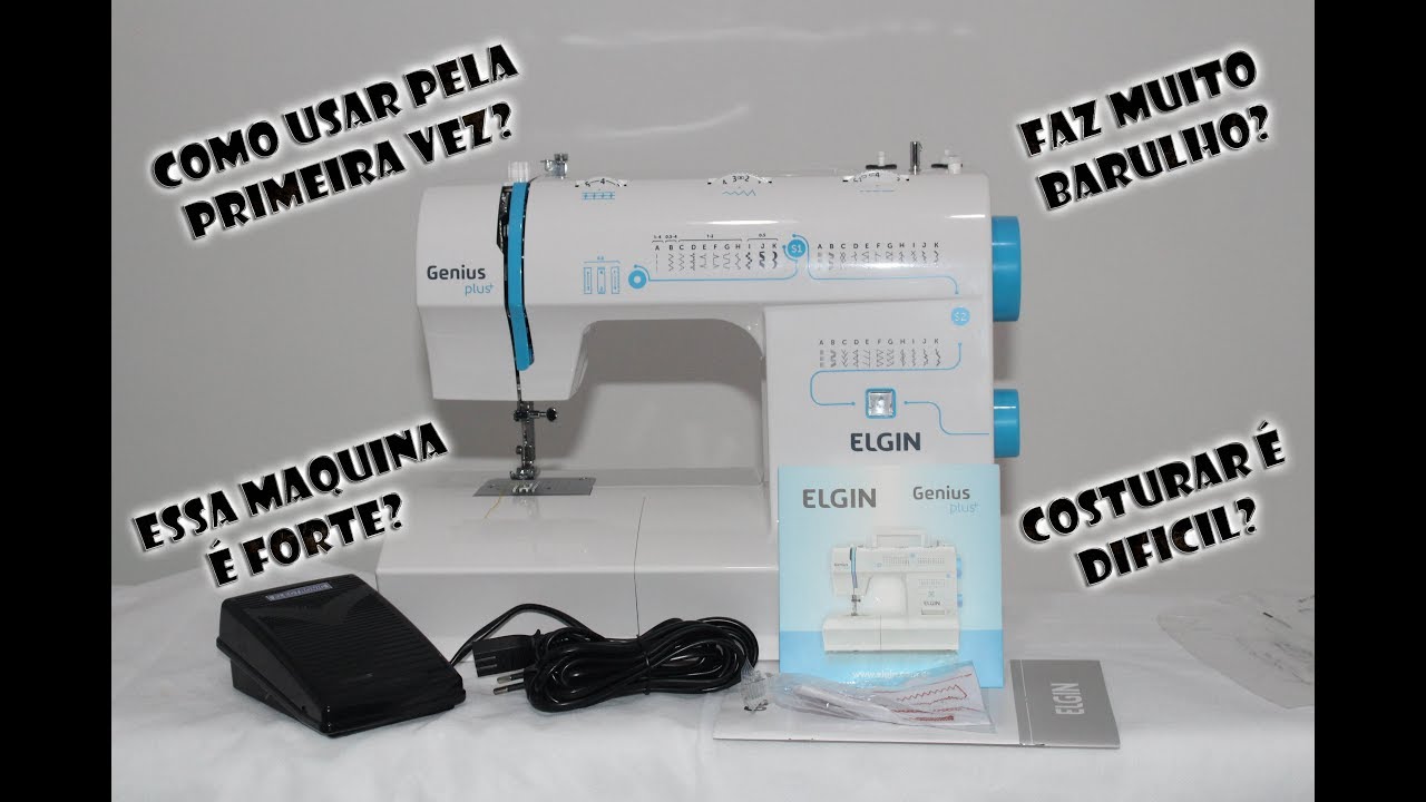 Sewing Machine First Steps - Elgin Genius Plus JX - 4035