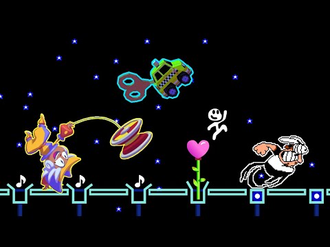 Rhythm Heaven Custom Remix: The Indie Platformer Challenge Pack