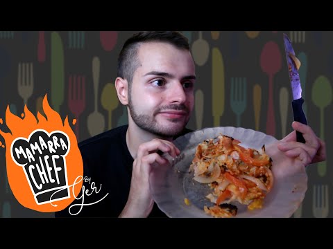 👩‍🍳 Intento hacer una PIZZA DE COLIFLOR *sale mal* 😭 | MamarraCHEF