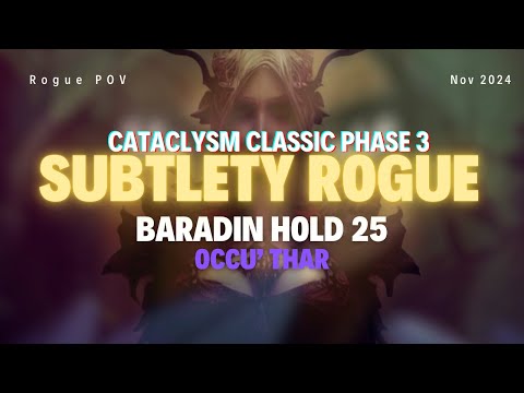 Is Sub Rogue DPS viable? World of Warcraft Classic Cataclysm - Phase 3 Firelands