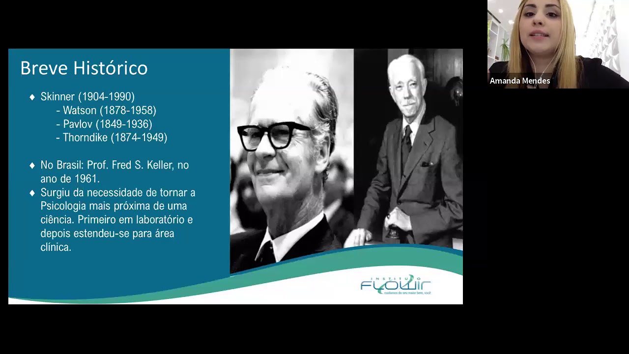 IFI - Aula 1 - Curso de Formulação  em Análise do Comportamento. Psi. Amanda Mendes