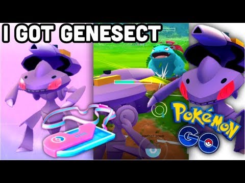 I caught Genesect in Pokemon GO | Another shiny Legendary from GBL | Genesect pvp TEST