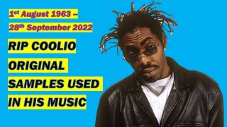 RIP Coolio -  Original Samples Used In His Music