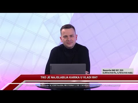 TV REPLIKA 08.02.2022. - TKO JE NAJSLABIJA KARIKA U VLADI RH?