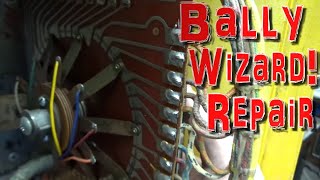 The Backbox And Scoring On Bally's WIZARD Pinball Machine!