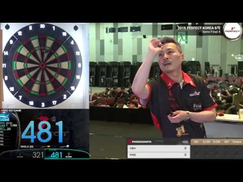 2018 퍼펙트 코리아 8차 대회 4강 (서병수 vs 박여준)