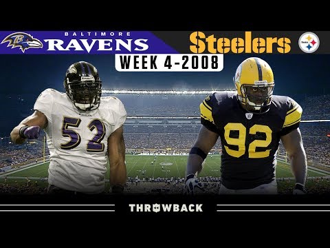 An EPIC Rivalry is Born! (Ravens vs. Steelers 2008, Week 4)