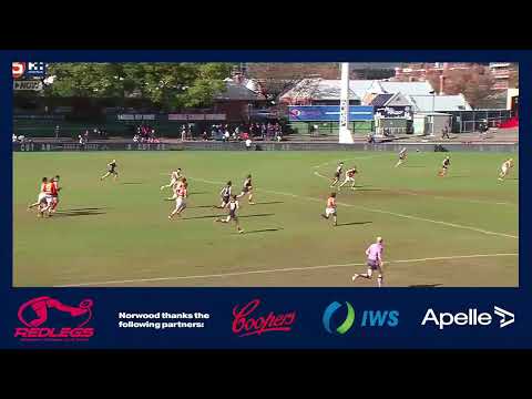 Rd 14 Hostplus SANFL Snapshot - Norwood's Baynen Lowe goals from first centre bounce