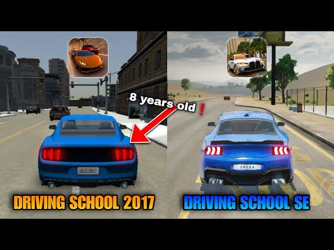 Driving School 2017 VS Driving School Sim Evo | Old vs New Comparison (Cars, Sounds, Maps & More)