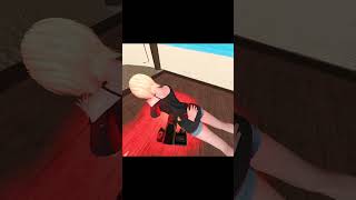 オイルマッサージ中に彼女が消えました。 #shorts #funny #VR