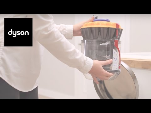 How to empty and clean the clear bin on your Dyson Ball™ cylinder vacuum