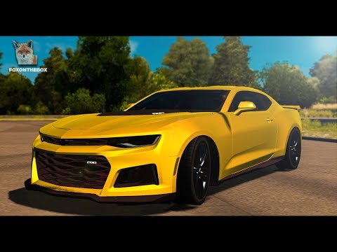 Chevrolet Camaro 2017 | Euro Truck Simulator 2 (ETS2 1.28 Mod)