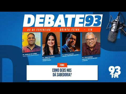 Sabedoria - O que é sabedoria de acordo com a Bíblia? - Debate 93 - 05/02/2026