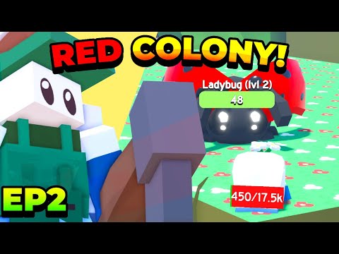 From Noob to Red Colony Pro in Ant Simulator! (Episode 2)