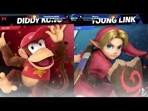 Meteor Smash 8 - Winners Quarters - TastyComaWife (Young Link) vs. Worry (Diddy Kong)
