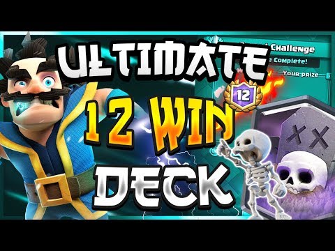 ULTIMATE 12 WIN DECK! BEST Graveyard Deck For Grand Challenge  — Clash Royale