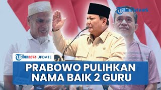 Prabowo Beri Rehabilitasi 2 Guru Luwu Utara yang Dipecat karena Bantu Honorer, Nama Baik Dipulihkan