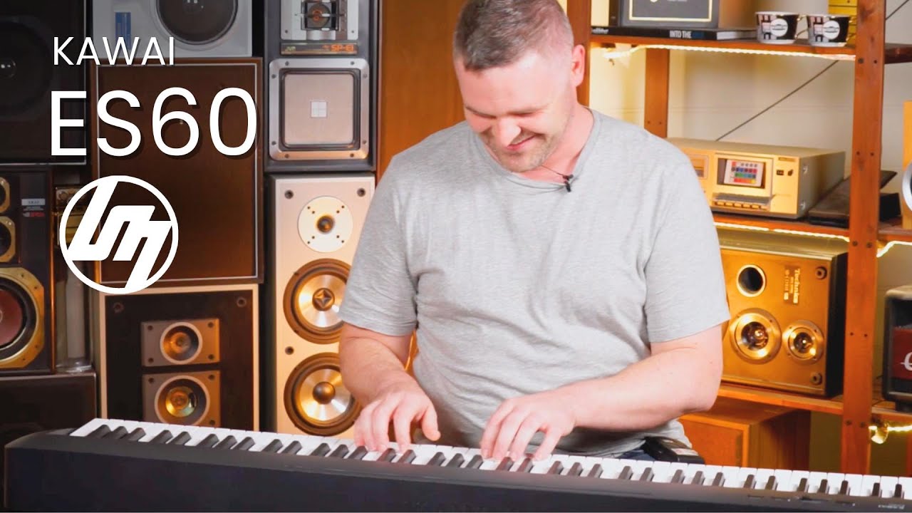 Kawai ES60S Portable Digital Piano Bundle (includes Stand) - Black