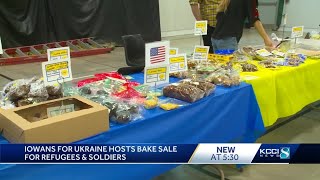Iowans for Ukrainians donate $12,000 to Ukraine through bake sale fundraiser