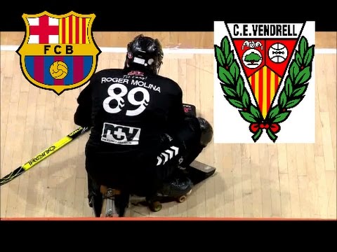 HIGHLIGHTS Jornada 16 OK Liga  FC BARCELONA LASSA  Vs  CE MORITZ  VENDRELL Hockey Patines