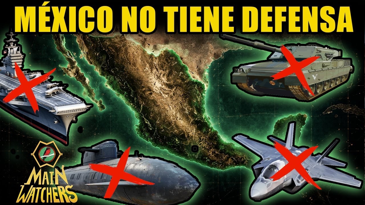 Por qué MÉXICO tiene 0 TANQUES y 0 SUBMARINOS?
