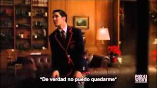 Kurt & Blaine "Baby, it's cold outside" Español Glee