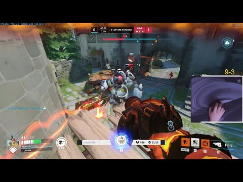 GALE INSANE TORBJORN + TRACER GAMEPLAY OVERWATCH SEASON 2 SEASON 4