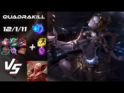 MID Orianna vs Vladimir [QUADRAKILL] - EU Grandmaster Patch 14.16
