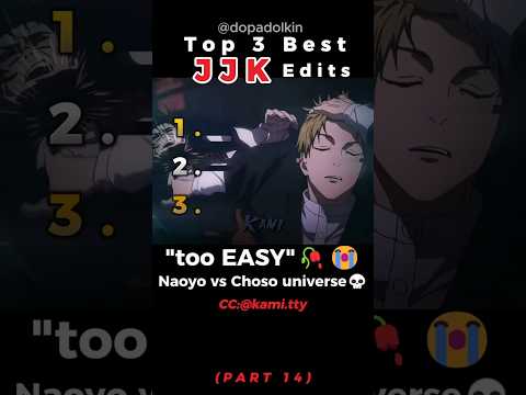Ranking the Best JJK Edits PART 14