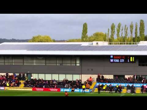 Michael Gash Free Kick- Barnet 3-1 York City