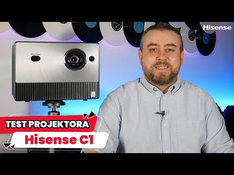 Hisense C1, projektor laserowy smart 4K trailer