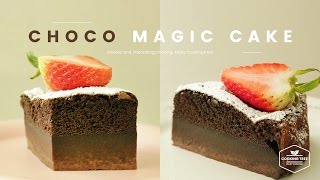 초콜릿 매직 케이크 만들기 : Chocolate Magic Cake Recipe : チョコレートマジックケーキ -Cookingtree쿠킹트리