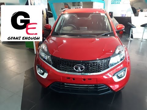 tata nexon xz+  actual/exclusive showroom look with exteriors/interiors/real life review!!! Video