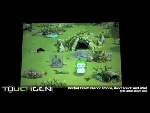 pocket creatures iphone guide