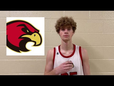 Jake Mulder Post Game Interview (Ravenwood vs. Lebanon Basketball)