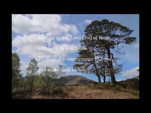 Psalm 80 to tune Morven