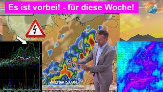 Es ist vorbei mit der Extrem-Hitze. „Normale“ Woche & windig. Wetterbe