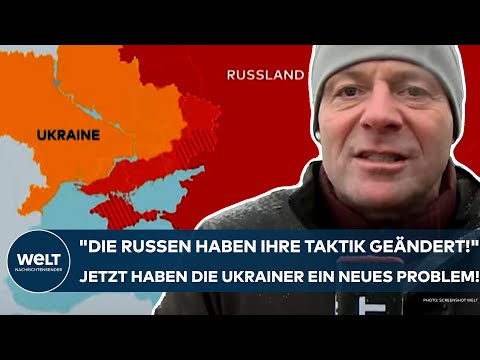 PUTINS KRIEG: "Die Russen haben ihre Taktik geändert!" Jetzt haben die Ukrainer ein großes Problem!