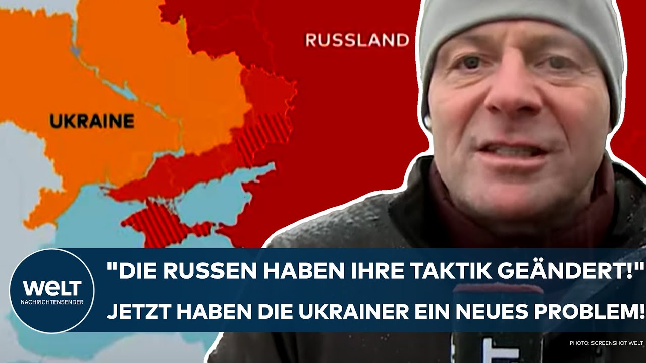 PUTINS KRIEG: "Die Russen haben ihre Taktik geändert!" Jetzt haben die Ukrainer ein großes Problem!