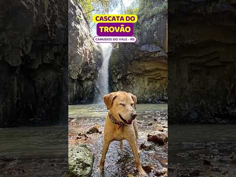 😱 MAIOR cascata de Canudos do Vale #cascatadotrovao
