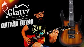 Video thumbnail for Glarry 170 Type Electric Guitar Sunset [Demo] by Bryan Dilionnis Official