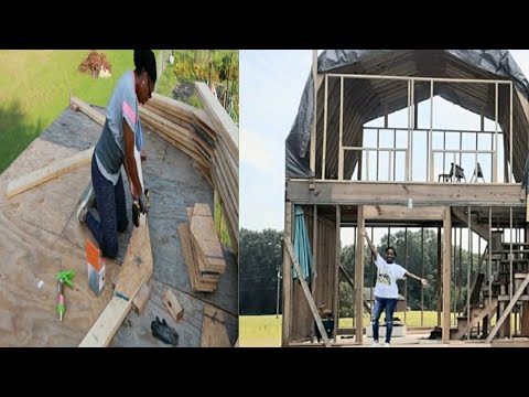 DIY Two Story Shed Build (Gambrel roof trusses)
