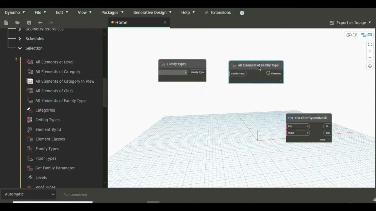 List Filter By BoolMask using Dynamo | Dynamo Tutorial | Dynamo for beginner | Autodesk Revit 2024