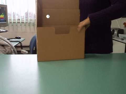 Mw Embalagens - Montagem Caixa de Arquivo Morto