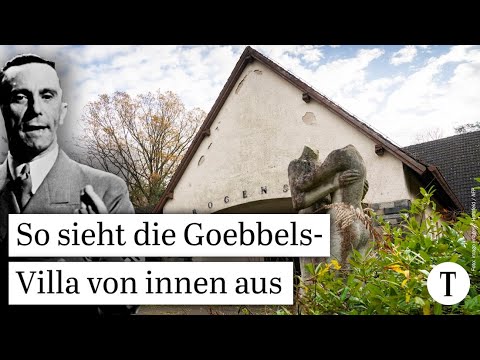 Verfallene Goebbels-Villa am Bogensee in Brandenburg öffnet erstmals die Türen